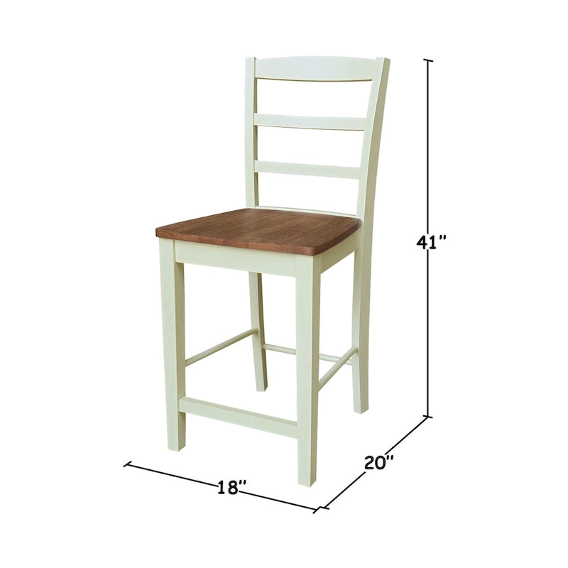 Tresen- und Barhocker aus Massivholz