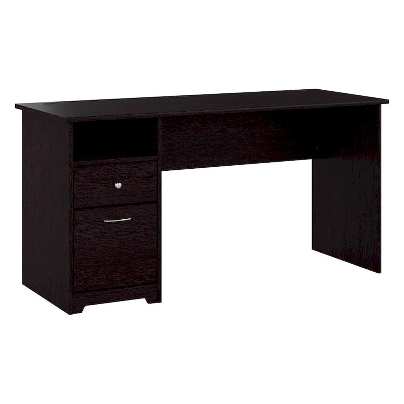 Computerschreibtisch mit Schubladen und Ablagefach, 60"