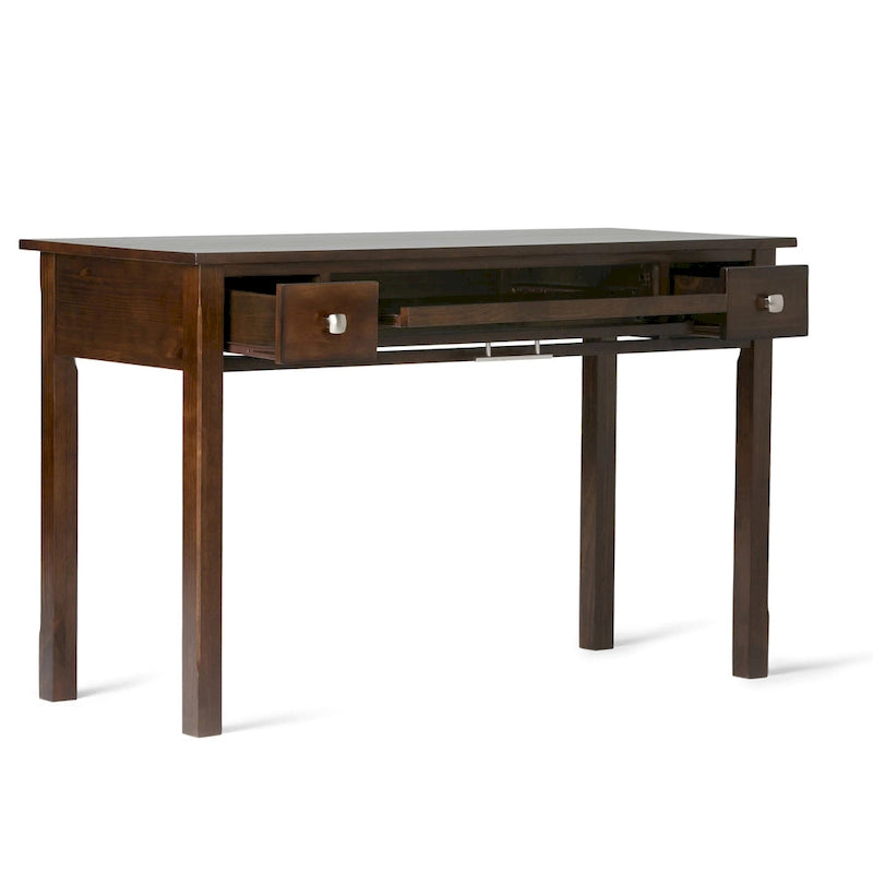 Scrivania contemporanea in legno massello