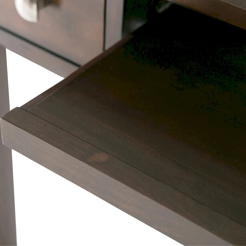 Scrivania contemporanea in legno massello