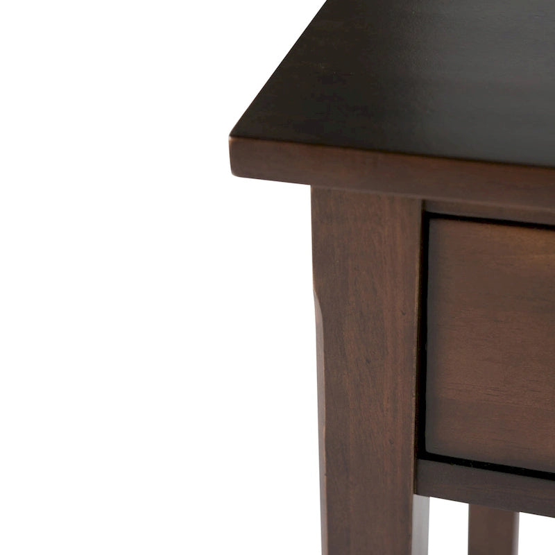 Scrivania contemporanea in legno massello
