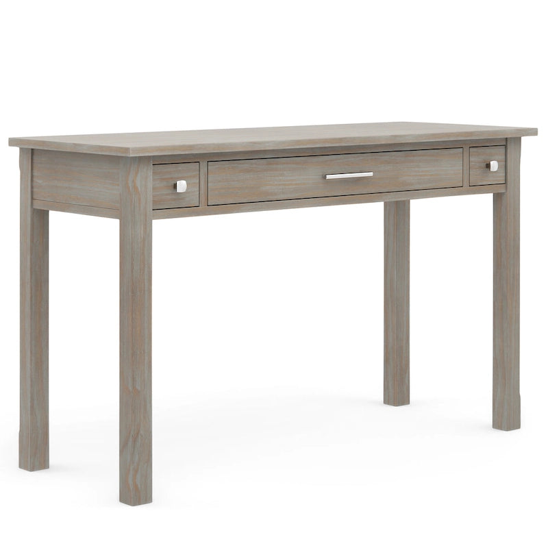 Scrivania contemporanea in legno massello