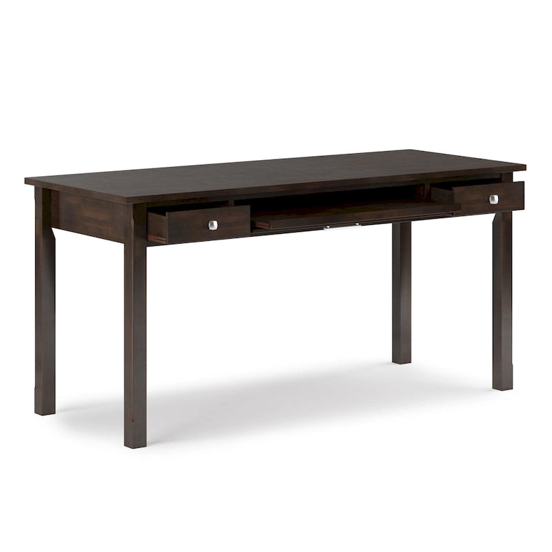 Scrivania contemporanea in legno massello