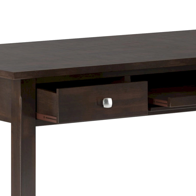 Scrivania contemporanea in legno massello
