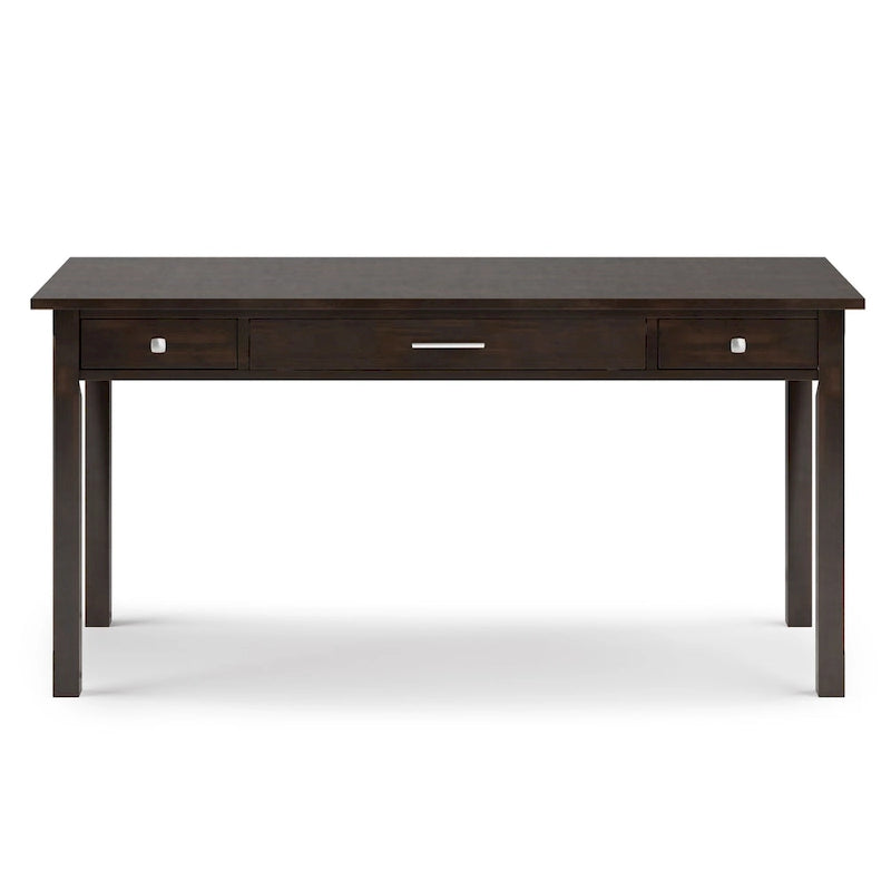 Scrivania contemporanea in legno massello