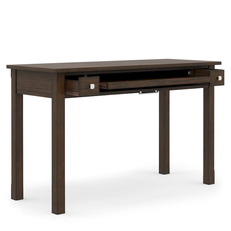 Scrivania contemporanea in legno massello