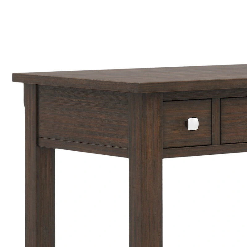 Scrivania contemporanea in legno massello