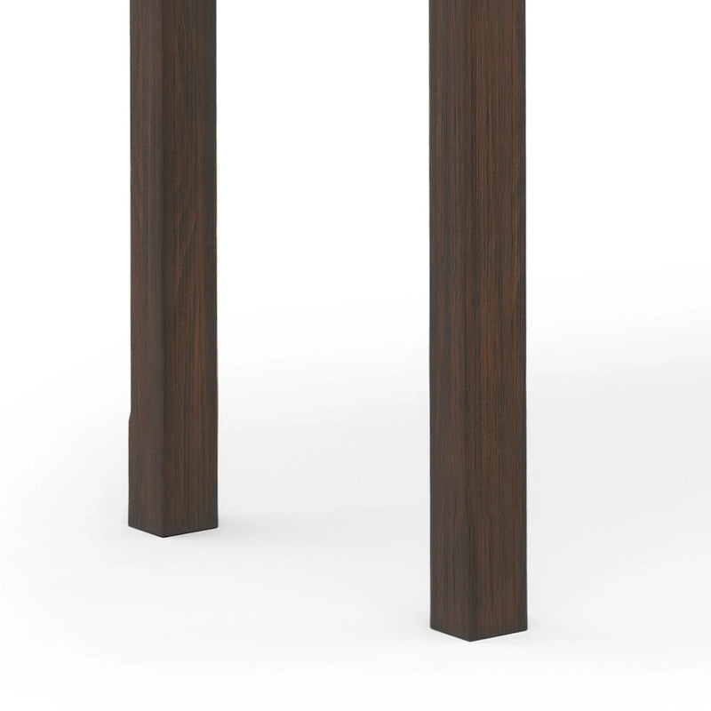 Scrivania contemporanea in legno massello