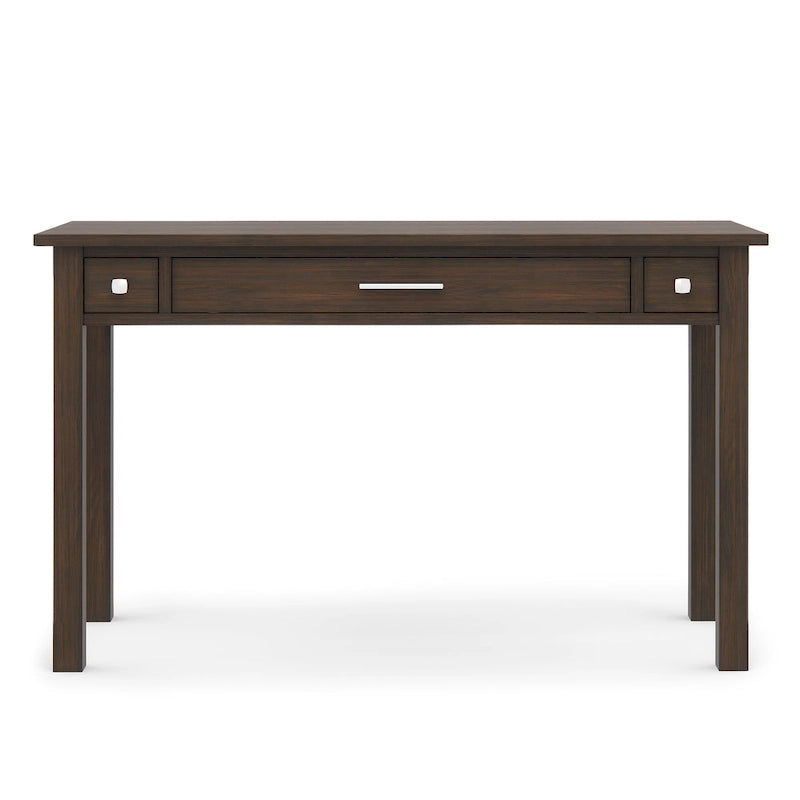Scrivania contemporanea in legno massello