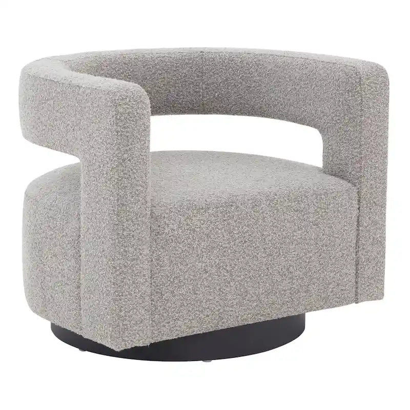 Designové čalouněné otočné křeslo