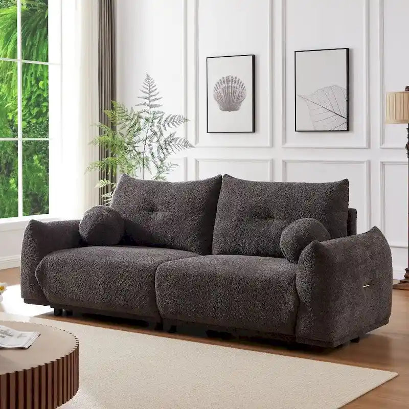 Lambswool Deep-Seat Comfort Sofa