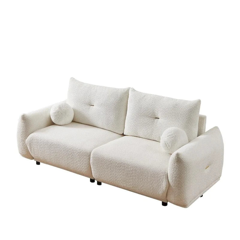 Lambswool Deep-Seat Comfort Sofa